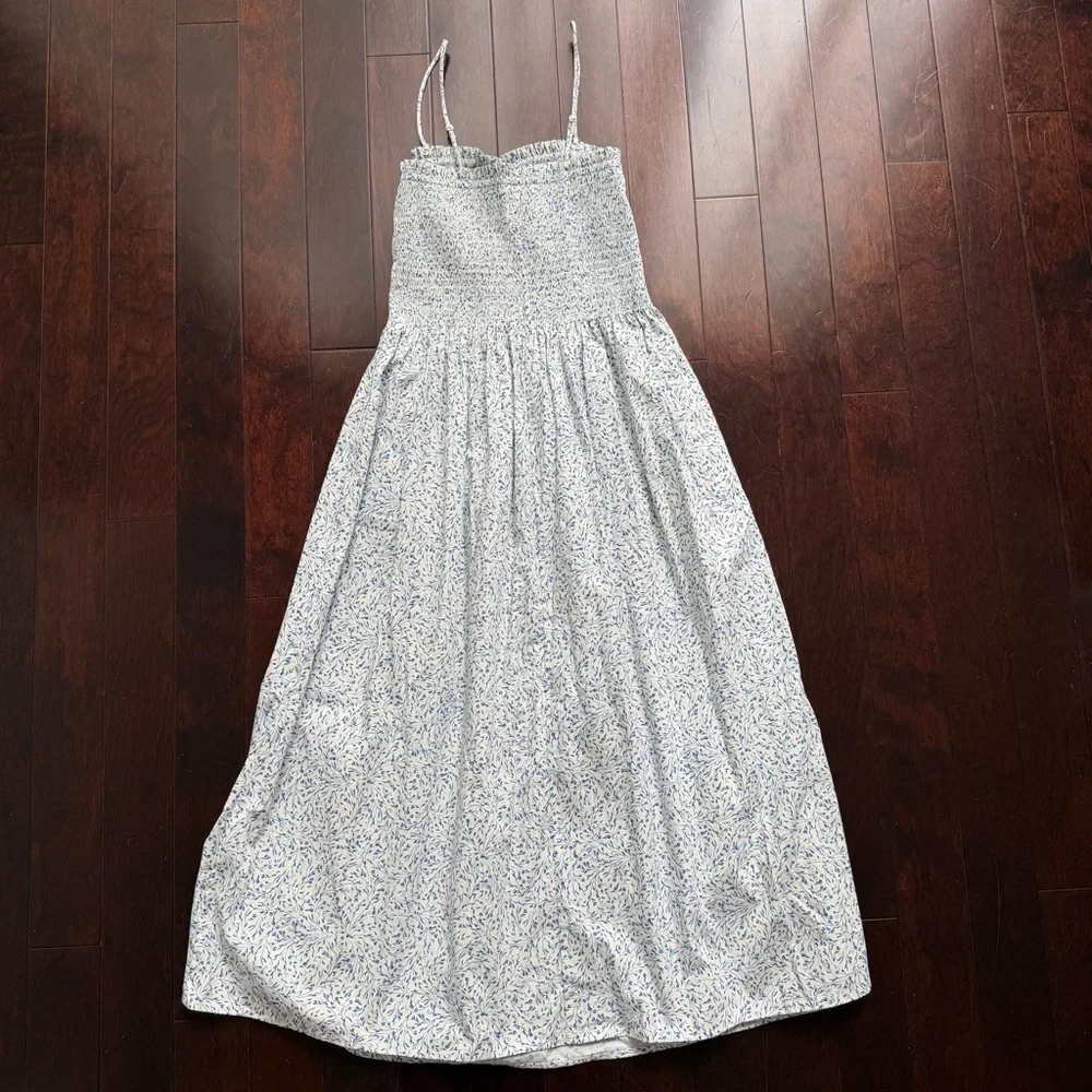 H&M Women's Floral Dress Size S Removable Straps Romantic, Spring, Cottage Core - Picture 6 of 8